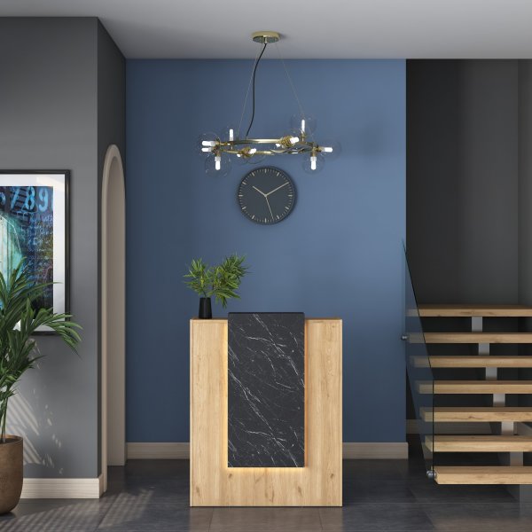 Idora resepsjon - Valn�tt/marmor