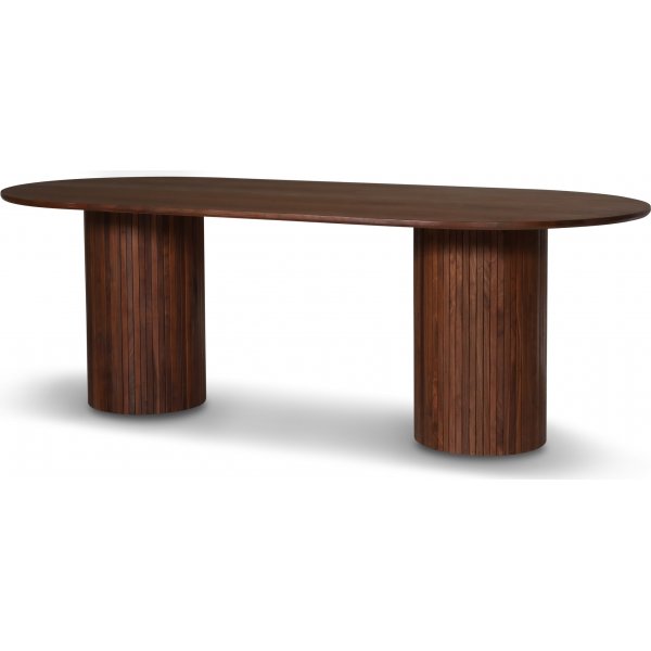 Nordansj spisebord 215 cm - Oljet valnttfinr