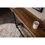 Arvaby konsollbord - Svart/teak
