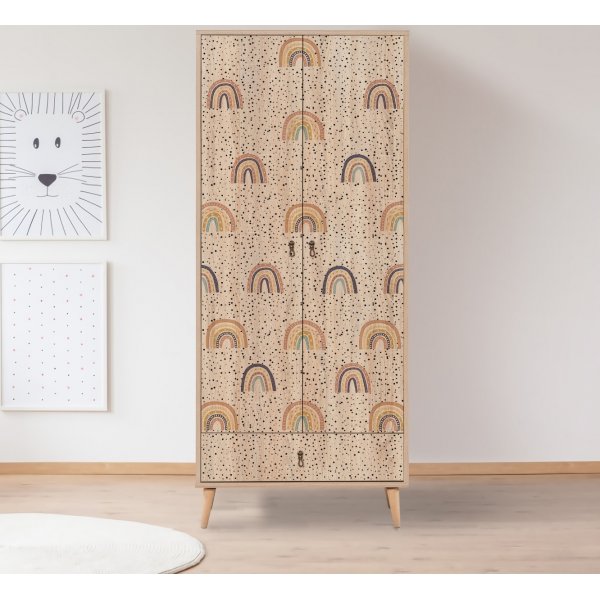 City Rainbow garderobe - Beige City Rainbow garderobe - Beige