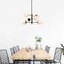 Arve taklampe 10190 - Sort/hvit