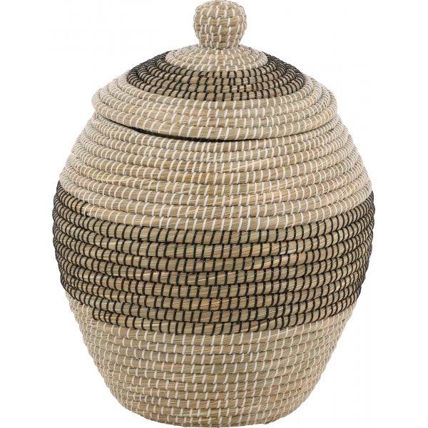 Chennai kurv Ø33 cm - Beige/sjøgress Chennai kurv Ø33 cm - Beige/sjøgress