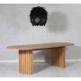 PiPi ovalt spisebord 230 cm - Oljet eik