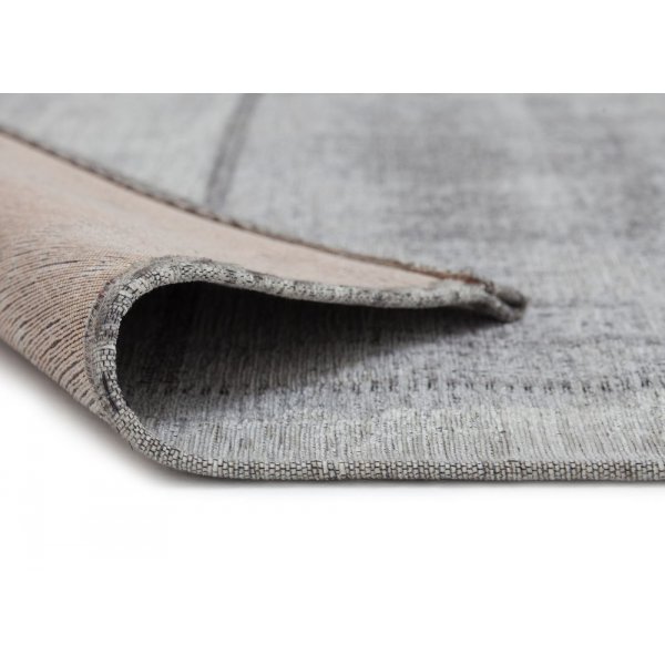 Patchwork-teppe Stracciatella - Sølv Patchwork-teppe Stracciatella - Sølv