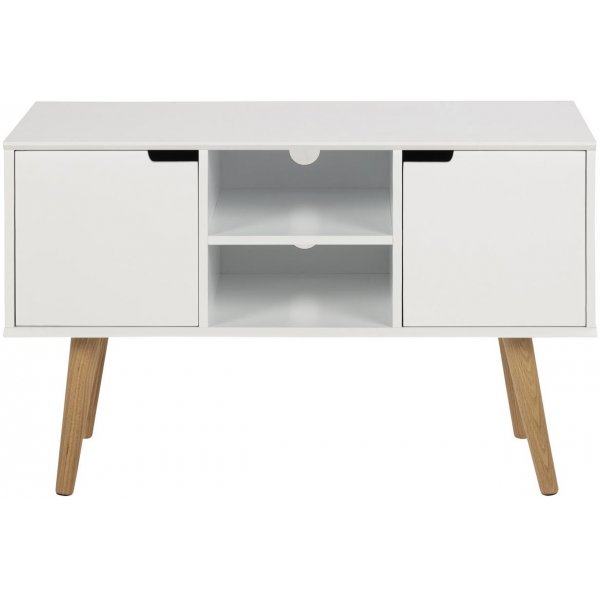 Allentown Tv-benk - Hvit