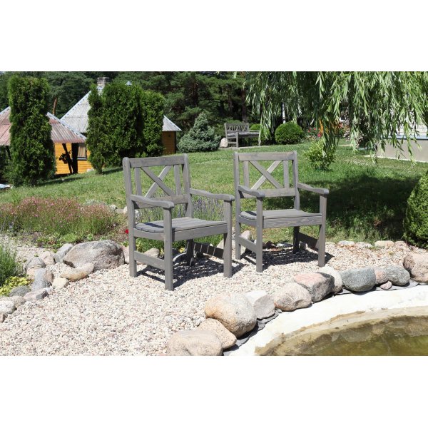 Bollnäs utendørs lenestol - Grå Bollnäs utendørs lenestol - Grå