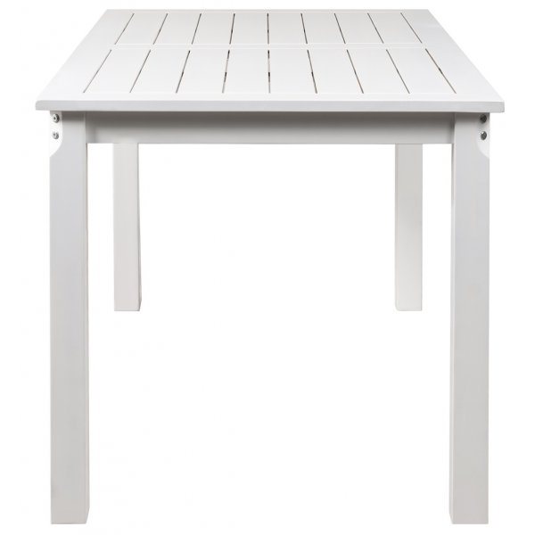 Europe spisebord 135 cm - Hvit + Flekkfjerner for mbler