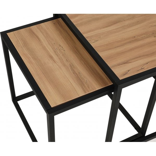 Atlantis salongbord - Eik/svart