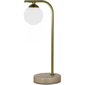 Bordlampe Orfeus - Matt messing