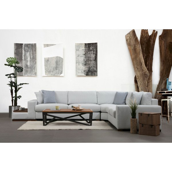 Lombardo hjørnesofa - Beige Lombardo hjørnesofa - Beige
