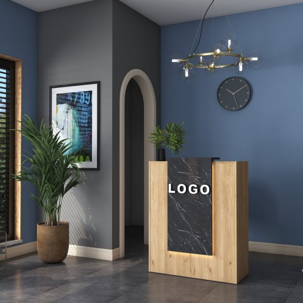 Idora resepsjon - Valn�tt/marmor