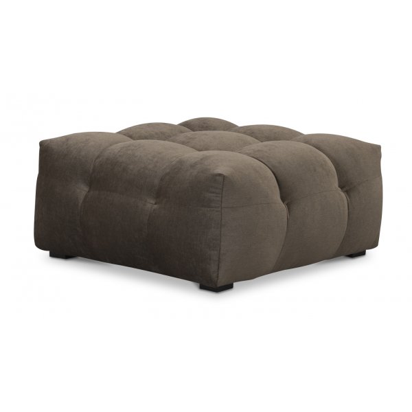 Fjälebro fotskammel - Brun fløyel Fjälebro fotskammel - Brun fløyel