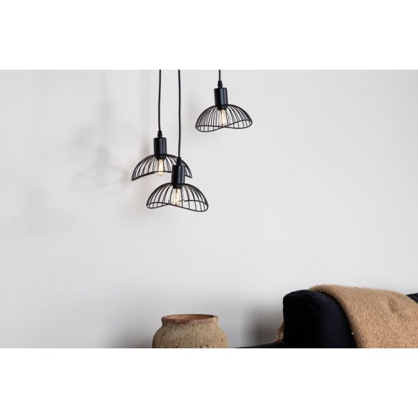 Nätthult taklampe - Svart Nätthult taklampe - Svart