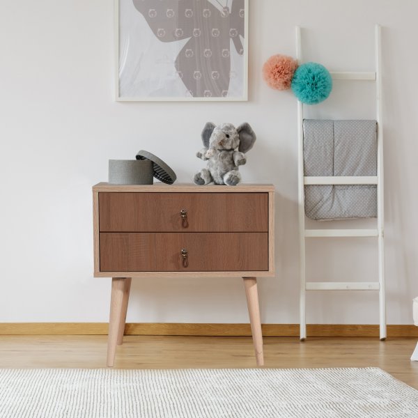 City Form nattbord - Beige