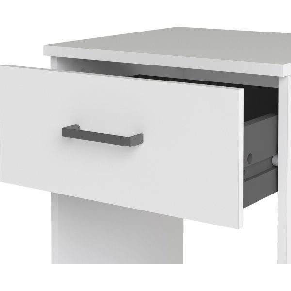 Space nattbord - Hvit