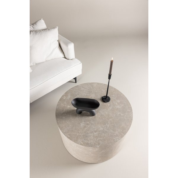 York salongbord Ø80 cm - Beige York salongbord Ø80 cm - Beige