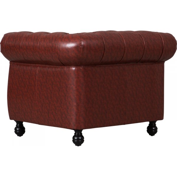 Chesterfield lenestol i brun PU - Charles Chesterfield lenestol i brun PU - Charles