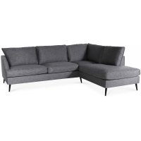 Weekday sofa med åpen ende høyre - Grå (stoff) Weekday sofa med åpen ende høyre - Grå (stoff)