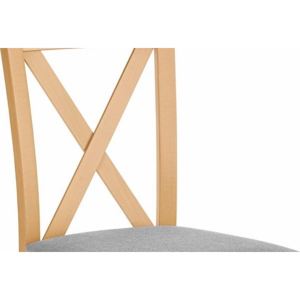 Stol Marstrand - Grå & Eik Stol Marstrand - Grå & Eik