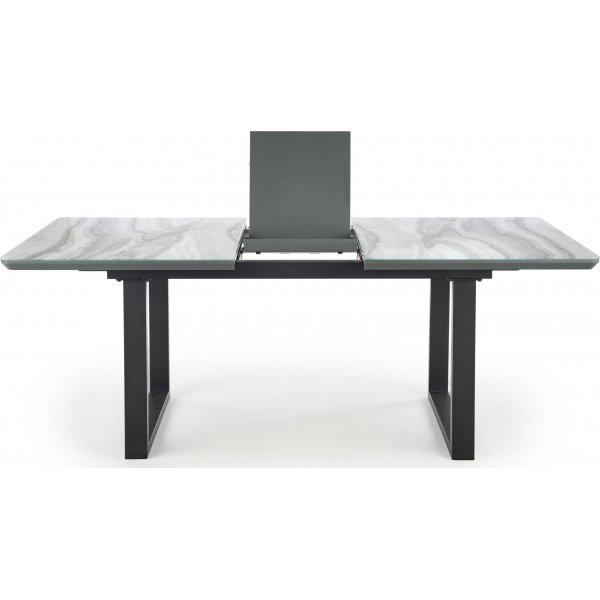 Nesta spisebord 160-200 cm - Hvit/gr�