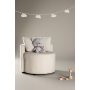 Kelso 2-seters barnesofa - Hvit teddy
