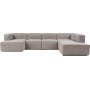 Mer u-sofa - Mocca