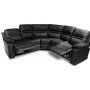 Mozart hjrnesofa (recliner) - Svart PU