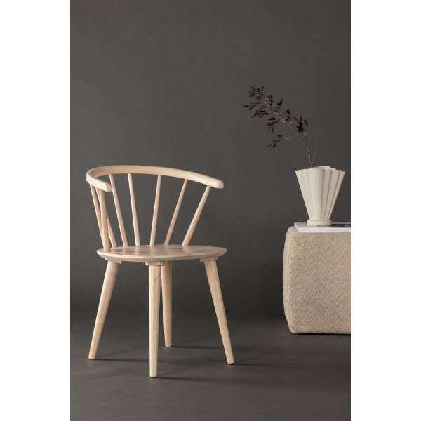 Bobby spisestol - Whitewash