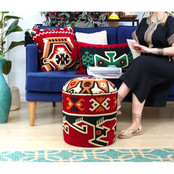 Bozok puff - flerfarget Bozok puff - flerfarget