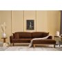 Reims divansofa hyre - Brun