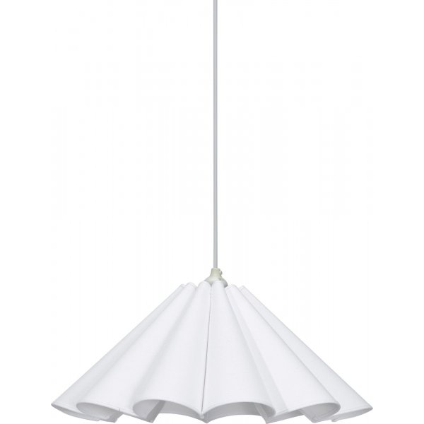 Freja Franza taklampeskjerm - Hvit - 45 cm