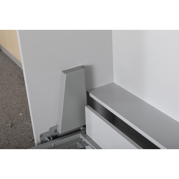 Veggseng 90×200 cm horisontal - Grå Veggseng 90×200 cm horisontal - Grå