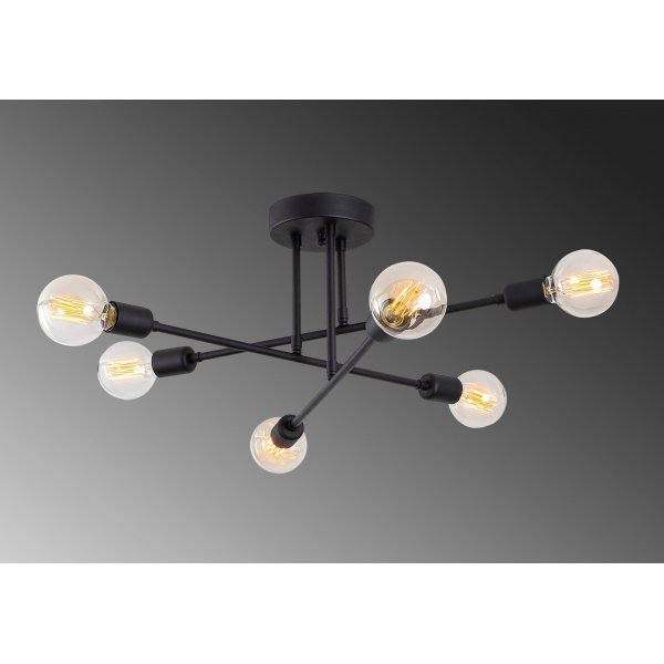 Flo taklampe - Sort Flo taklampe - Sort