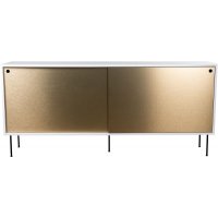 Volume sidebord 178 cm - Hvit/messing Volume sidebord 178 cm - Hvit/messing