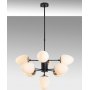 Basar taklampe 10315 - Sort/hvit