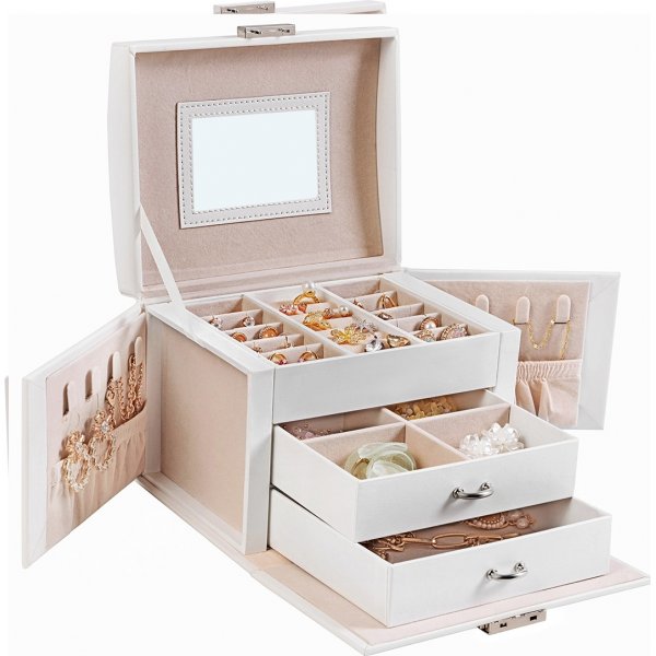 Jessi sminkeboks - Hvit