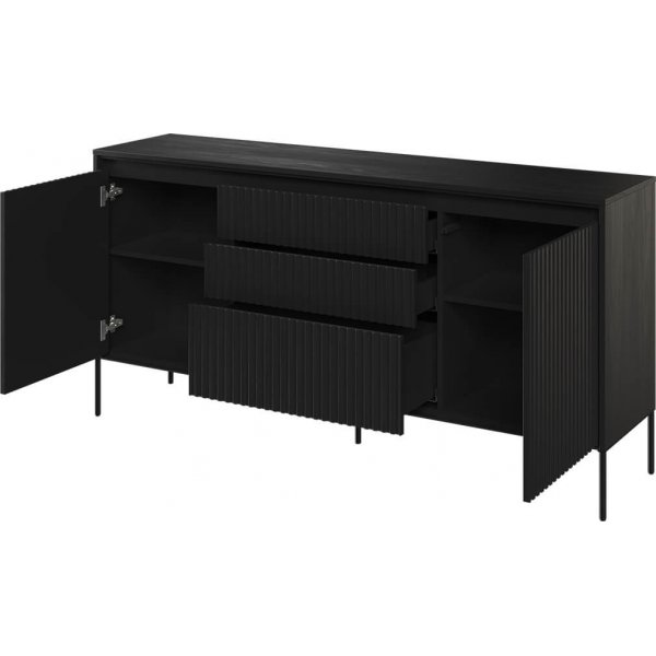 Trend skjenk B166 cm - Sort Trend skjenk B166 cm - Sort