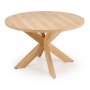 Spisebord naturfarget 120 cm