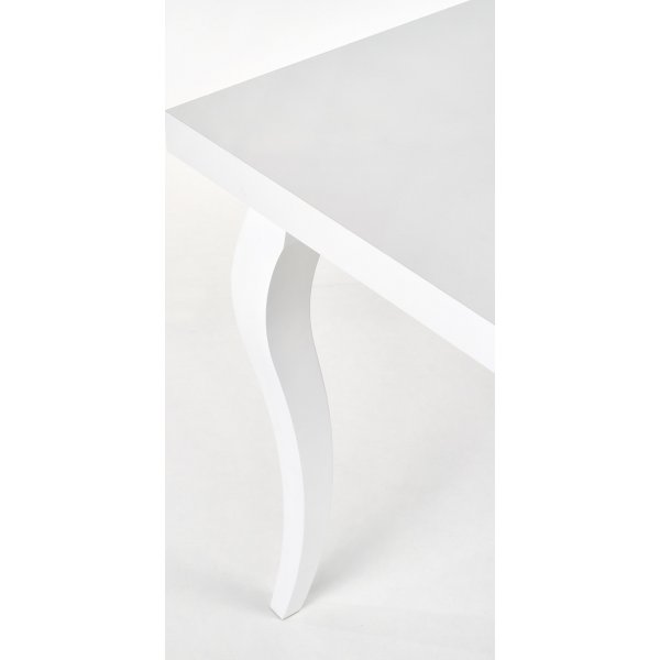 Ammie spisebord 140-180 cm - Hvit