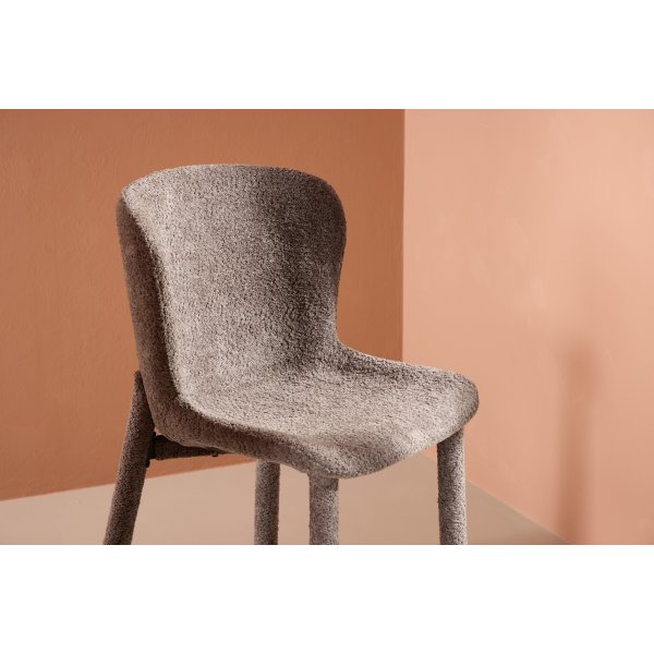 Astoria spisestol - Brun bouclé Astoria spisestol - Brun bouclé