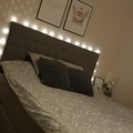 Kundebilde Viking Boxbed (seng med oppbevaring) kontinentalseng 160x200 cm - Grå
