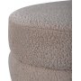 Rino sittepuff - Beige teddy
