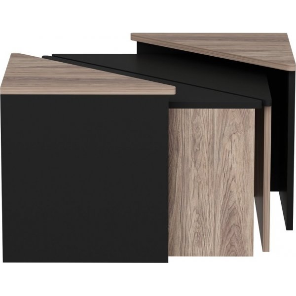 Enigmo bord 45/60 x 45/60 cm - Eik/sort Enigmo bord 45/60 x 45/60 cm - Eik/sort