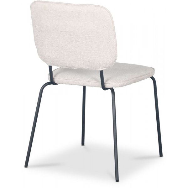 Lokrume stol - Beige stoff / svart