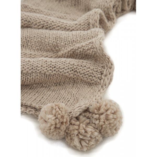 Gr�nna pledd, 130x170 cm - Beige