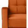 Noret sovesofa divansofa - Oransje rd