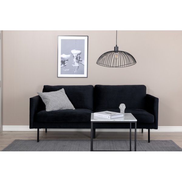 Eden 2-seters sofa - Svart Eden 2-seters sofa - Svart