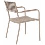 Spisegruppe med 8 stoler og spisebord 230 x 100 cm beige/naturfarget - Menton/Pino