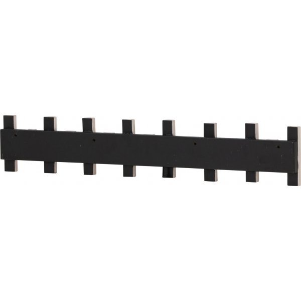 Nimes kroklist 75 x 13 cm - Whitewash/sort Nimes kroklist 75 x 13 cm - Whitewash/sort