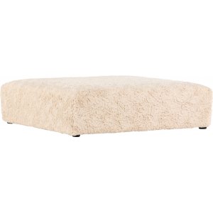 Frankie puff 100 x 100 cm - Beige teddy